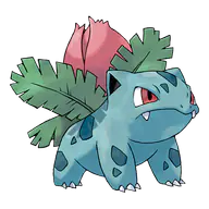 Ivysaur official Pokemon artwork