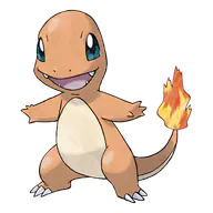 Charmander official Pokemon artwork