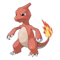 Charmeleon official Pokemon artwork