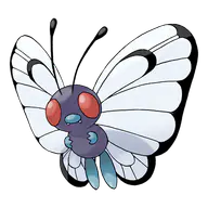 Butterfree official Pokemon artwork