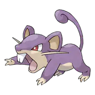Rattata official Pokemon artwork