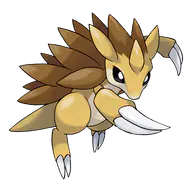 Sandslash official Pokemon artwork