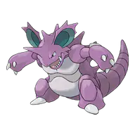 Nidoking official Pokemon artwork