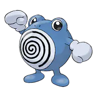Poliwhirl official Pokemon artwork