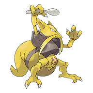 Kadabra official Pokemon artwork