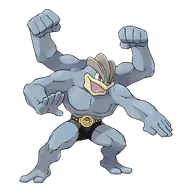 Machamp official Pokemon artwork