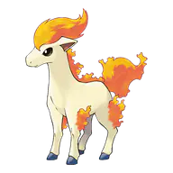 Ponyta official Pokemon artwork