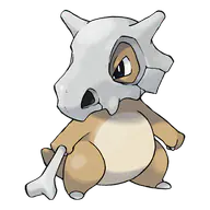 Cubone official Pokemon artwork