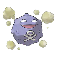 Koffing official Pokemon artwork