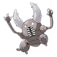 Pinsir official Pokemon artwork