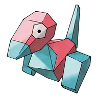 Porygon official Pokemon artwork