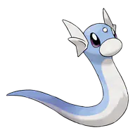 Dratini official Pokemon artwork