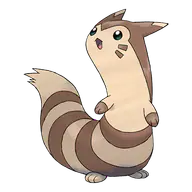 Furret official Pokemon artwork