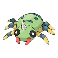 Spinarak official Pokemon artwork