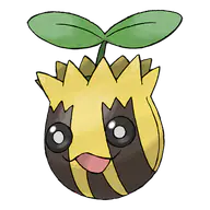 Sunkern official Pokemon artwork
