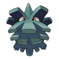 Pineco official Pokemon artwork