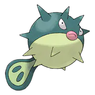 Qwilfish official Pokemon artwork