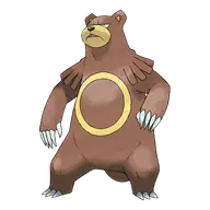 Ursaring official Pokemon artwork