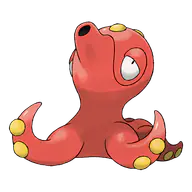 Octillery official Pokemon artwork