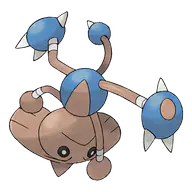 Hitmontop official Pokemon artwork
