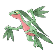 Grovyle official Pokemon artwork
