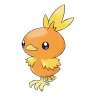 Torchic official Pokemon artwork