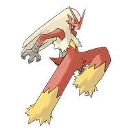 Blaziken official Pokemon artwork