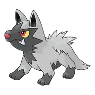 Poochyena official Pokemon artwork