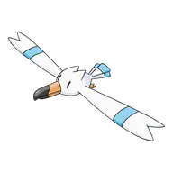 Wingull official Pokemon artwork