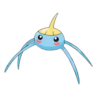 Surskit official Pokemon artwork