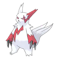 Zangoose official Pokemon artwork