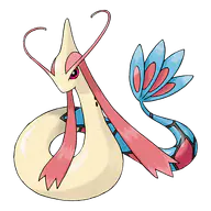 Milotic official Pokemon artwork
