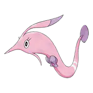 Gorebyss official Pokemon artwork