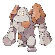 Regirock official Pokemon artwork