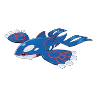 Kyogre official Pokemon artwork