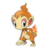 Chimchar official Pokemon artwork