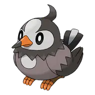 Starly official Pokemon artwork