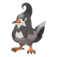 Staravia official Pokemon artwork