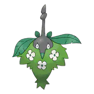 Wormadam official Pokemon artwork
