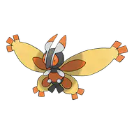 Mothim official Pokemon artwork
