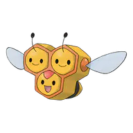 Combee official Pokemon artwork