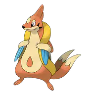 Floatzel official Pokemon artwork
