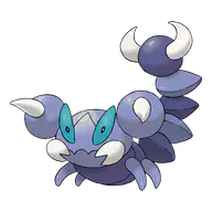 Skorupi official Pokemon artwork