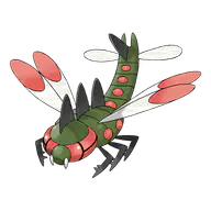 Yanmega official Pokemon artwork