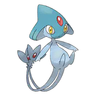 Azelf official Pokemon artwork