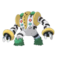 Regigigas official Pokemon artwork