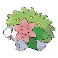 Shaymin official Pokemon artwork