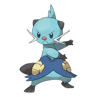 Dewott official Pokemon artwork