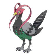 Unfezant official Pokemon artwork