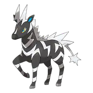 Zebstrika official Pokemon artwork